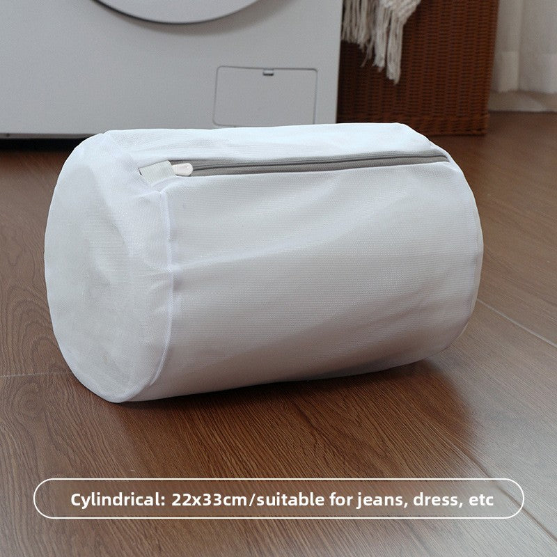Thickened Gray Laundry Mesh Bag for Machine Washing